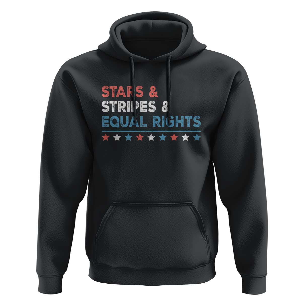Stars Stripes And Equal Rights Hoodie 4th Of July Women's Rights - Wonder Print Shop