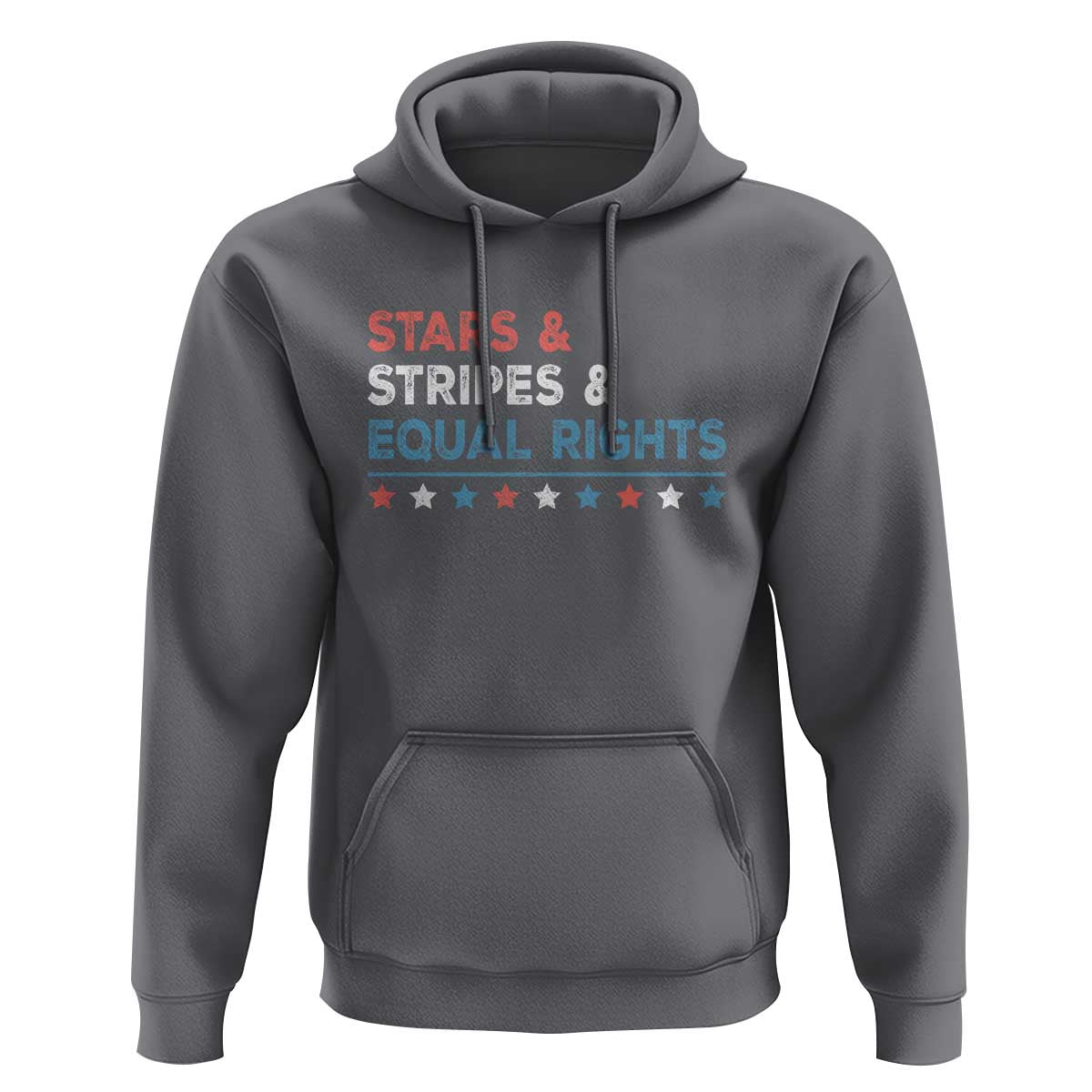 Stars Stripes And Equal Rights Hoodie 4th Of July Women's Rights - Wonder Print Shop