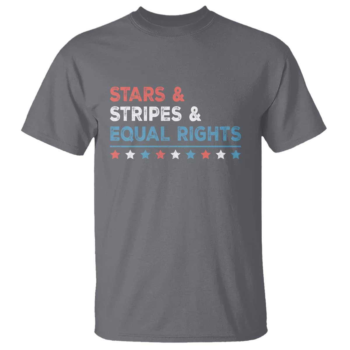 Stars Stripes And Equal Rights T Shirt 4th Of July Women's Rights - Wonder Print Shop