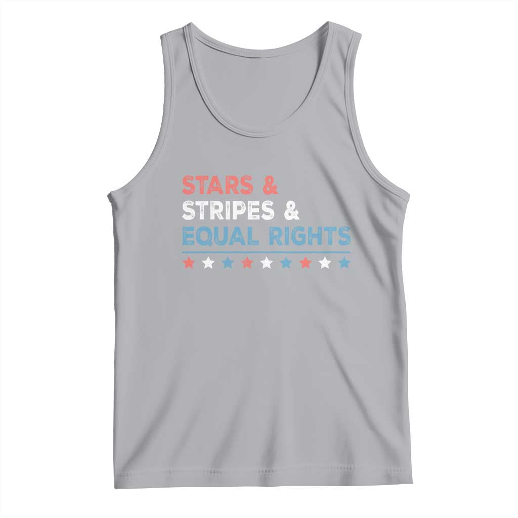 Stars Stripes And Equal Rights Tank Top 4th Of July Women's Rights - Wonder Print Shop