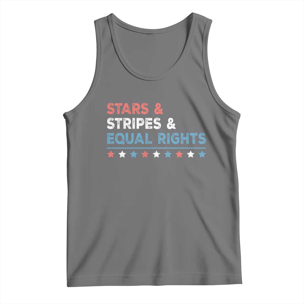 Stars Stripes And Equal Rights Tank Top 4th Of July Women's Rights - Wonder Print Shop
