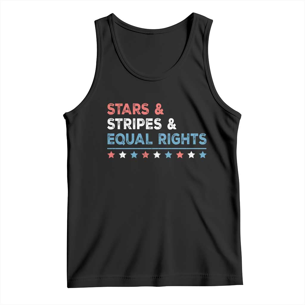 Stars Stripes And Equal Rights Tank Top 4th Of July Women's Rights - Wonder Print Shop