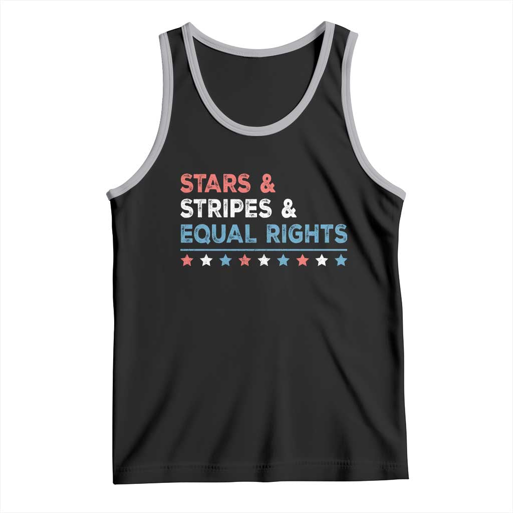 Stars Stripes And Equal Rights Tank Top 4th Of July Women's Rights - Wonder Print Shop