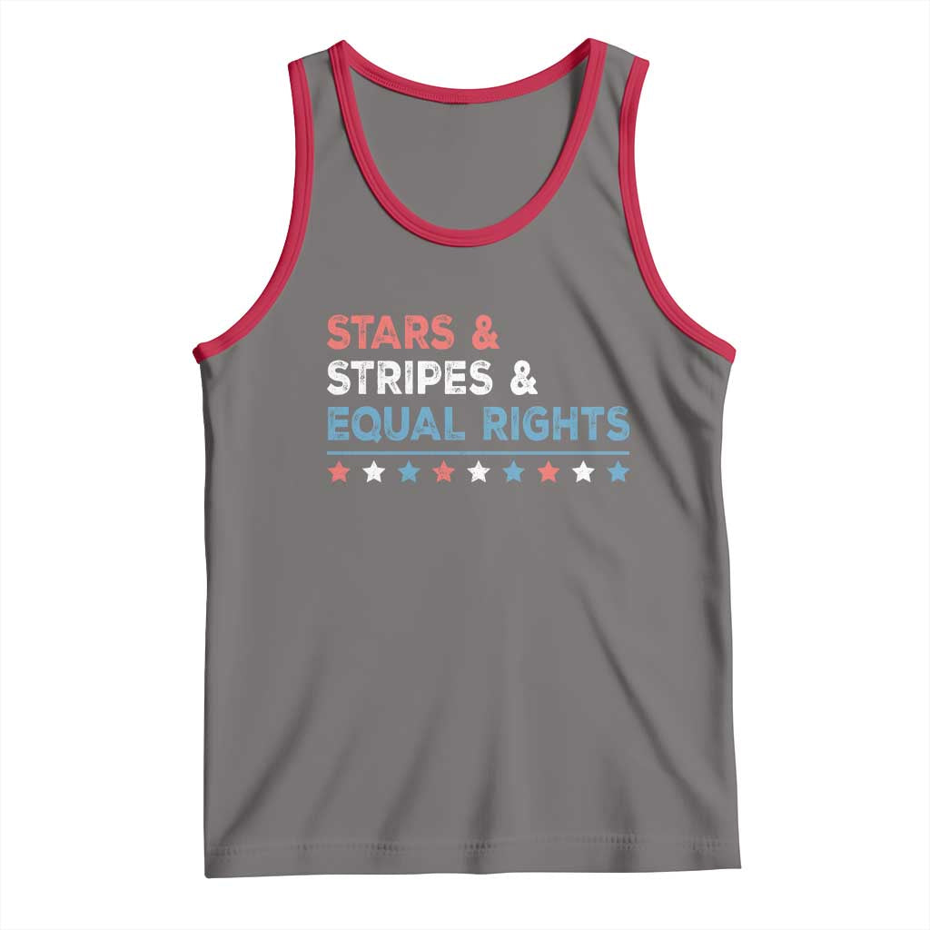 Stars Stripes And Equal Rights Tank Top 4th Of July Women's Rights - Wonder Print Shop