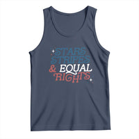 Stars Stripes And Equal Rights Tank Top 4th Of July Liberal American - Wonder Print Shop