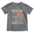 Funny I Identify As An American Patriot And This Is My Pride Flag Toddler T Shirt - Wonder Print Shop