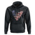 4th of July American Flag Heart USA Patriotic Hoodie - Wonder Print Shop