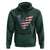 4th of July American Flag Heart USA Patriotic Hoodie - Wonder Print Shop