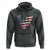 4th of July American Flag Heart USA Patriotic Hoodie - Wonder Print Shop
