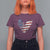 4th of July American Flag Heart USA Patriotic T Shirt For Women - Wonder Print Shop