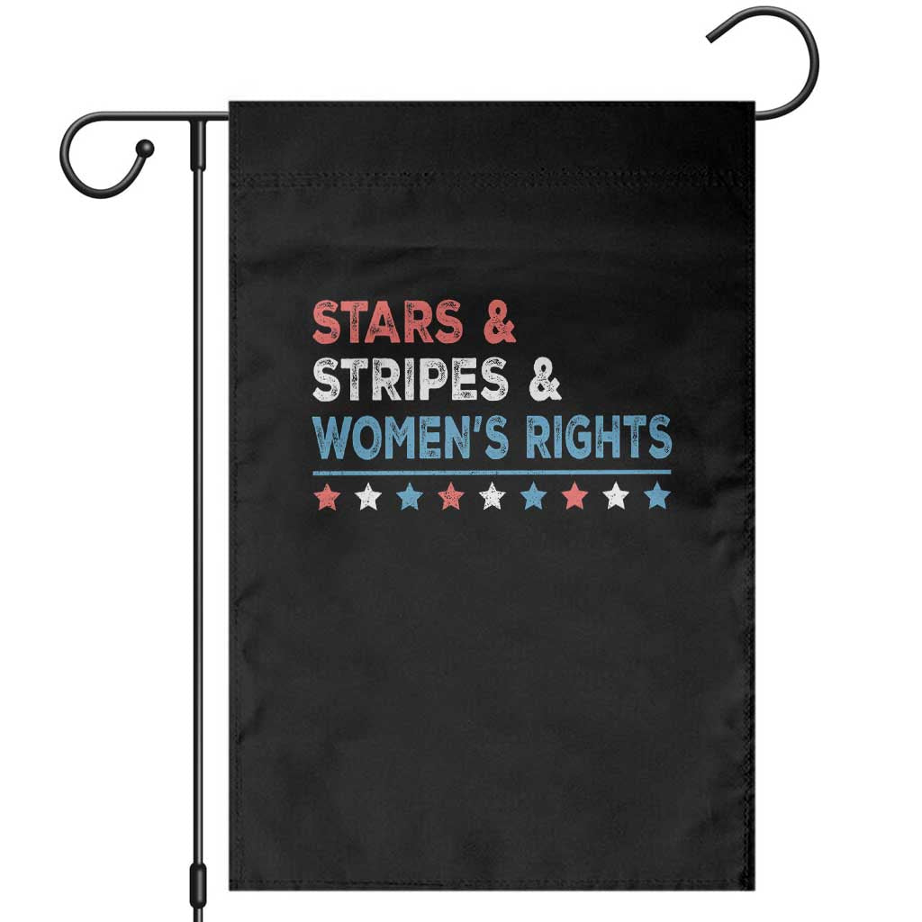 Stars Stripes And Women's Rights Garden Flag 4th Of July Equal Rights - Wonder Print Shop