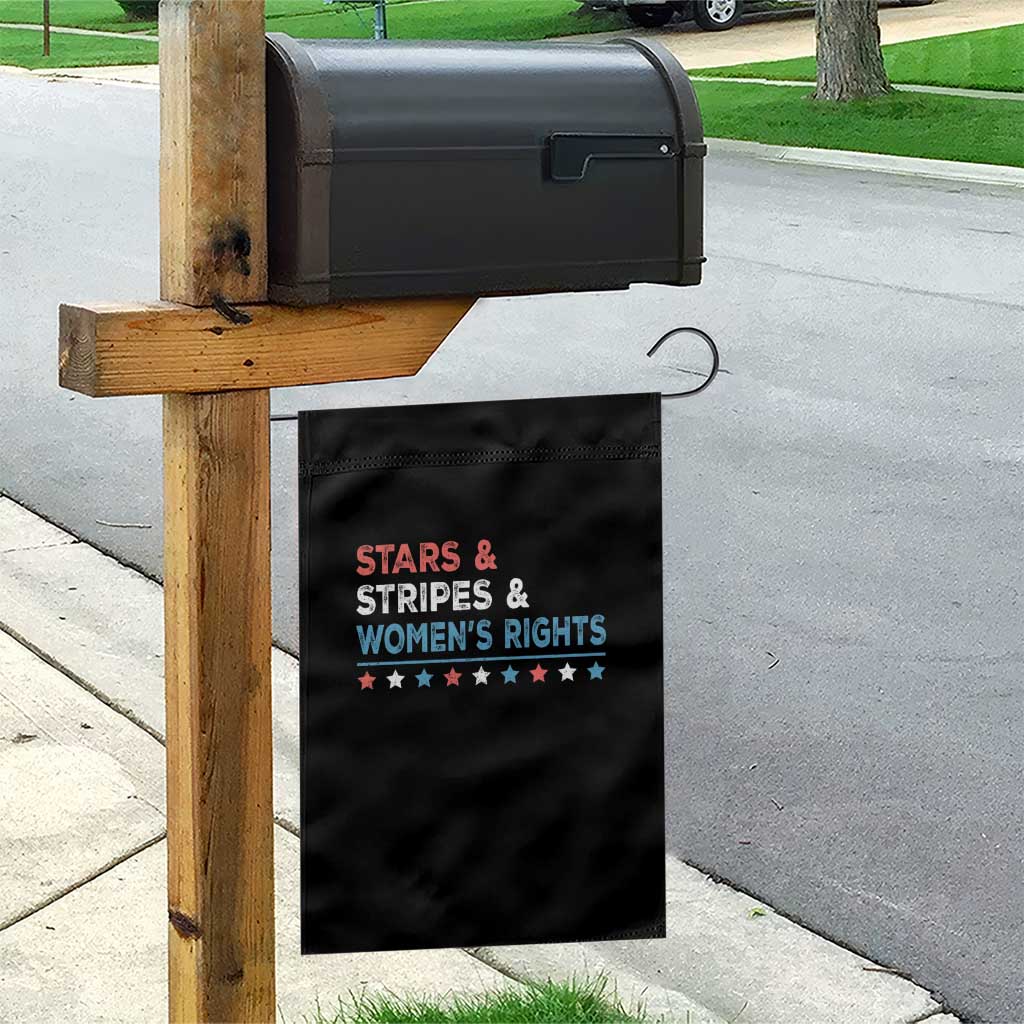 Stars Stripes And Women's Rights Garden Flag 4th Of July Equal Rights - Wonder Print Shop