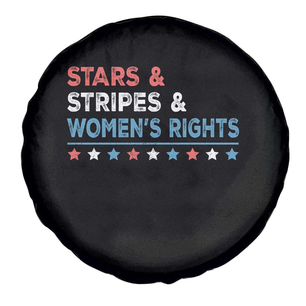 Stars Stripes And Women's Rights Spare Tire Cover 4th Of July Equal Rights - Wonder Print Shop