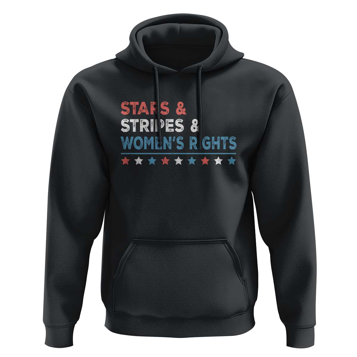 Stars Stripes And Women's Rights Hoodie 4th Of July Equal Rights - Wonder Print Shop