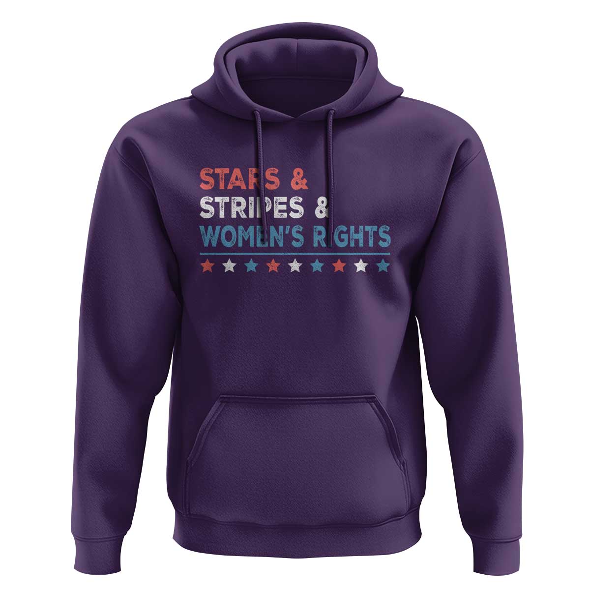 Stars Stripes And Women's Rights Hoodie 4th Of July Equal Rights - Wonder Print Shop