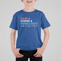 Stars Stripes And Women's Rights T Shirt For Kid 4th Of July Equal Rights - Wonder Print Shop