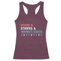 Stars Stripes And Women's Rights Racerback Tank Top 4th Of July Equal Rights - Wonder Print Shop