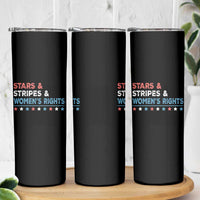 Stars Stripes And Women's Rights Skinny Tumbler 4th Of July Equal Rights - Wonder Print Shop