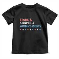 Stars Stripes And Women's Rights Toddler T Shirt 4th Of July Equal Rights - Wonder Print Shop