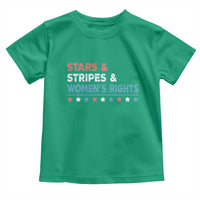 Stars Stripes And Women's Rights Toddler T Shirt 4th Of July Equal Rights - Wonder Print Shop