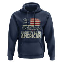 Funny 8647 I Identify As An American Hoodie American Flag - Wonder Print Shop