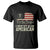 Funny 8647 I Identify As An American T Shirt American Flag - Wonder Print Shop