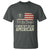 Funny 8647 I Identify As An American T Shirt American Flag - Wonder Print Shop
