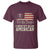 Funny 8647 I Identify As An American T Shirt American Flag - Wonder Print Shop
