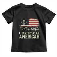 Funny 8647 I Identify As An American Toddler T Shirt American Flag - Wonder Print Shop
