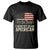 Funny I Identify As An American T Shirt 4th Of July American Flag - Wonder Print Shop