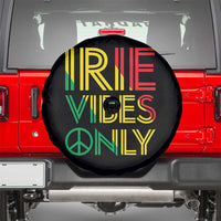 Irie Vibes Only Spare Tire Cover Rasta Reggae Roots Flag Music - Wonder Print Shop