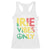 Irie Vibes Only Racerback Tank Top Rasta Reggae Roots Flag Music - Wonder Print Shop