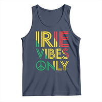 Irie Vibes Only Tank Top Rasta Reggae Roots Flag Music - Wonder Print Shop