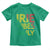 Irie Vibes Only Toddler T Shirt Rasta Reggae Roots Flag Music - Wonder Print Shop