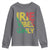 Irie Vibes Only Youth Sweatshirt Rasta Reggae Roots Flag Music - Wonder Print Shop