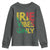 Irie Vibes Only Youth Sweatshirt Rasta Reggae Roots Flag Music - Wonder Print Shop
