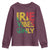 Irie Vibes Only Youth Sweatshirt Rasta Reggae Roots Flag Music - Wonder Print Shop