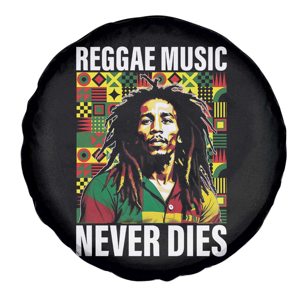 Legend Bob Spare Tire Cover Reggae Music Never Dies Rasta - Wonder Print Shop