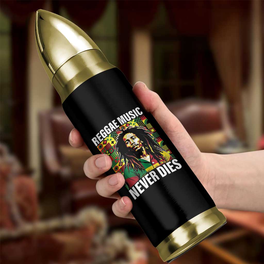 Legend Bob Bullet Tumbler Reggae Music Never Dies Rasta - Wonder Print Shop