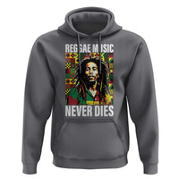 Legend Bob Hoodie Reggae Music Never Dies Rasta - Wonder Print Shop
