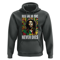 Legend Bob Hoodie Reggae Music Never Dies Rasta - Wonder Print Shop
