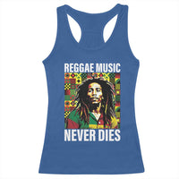 Legend Bob Racerback Tank Top Reggae Music Never Dies Rasta - Wonder Print Shop