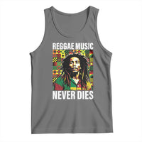 Legend Bob Tank Top Reggae Music Never Dies Rasta - Wonder Print Shop