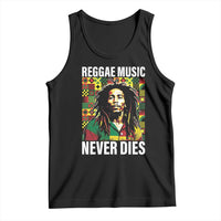 Legend Bob Tank Top Reggae Music Never Dies Rasta - Wonder Print Shop