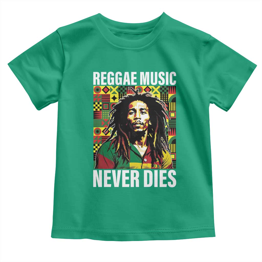 Legend Bob Toddler T Shirt Reggae Music Never Dies Rasta - Wonder Print Shop
