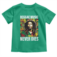Legend Bob Toddler T Shirt Reggae Music Never Dies Rasta - Wonder Print Shop