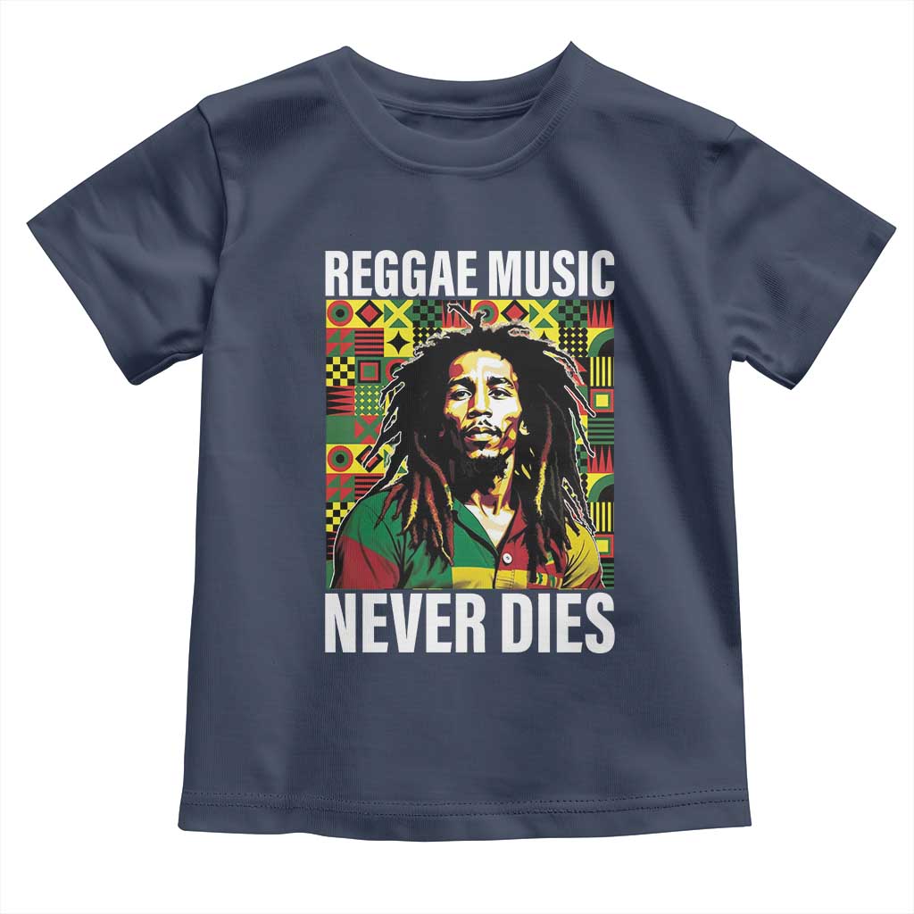 Legend Bob Toddler T Shirt Reggae Music Never Dies Rasta - Wonder Print Shop
