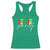 Reggae Party Racerback Tank Top Rastafari Jamaican Palm Tree Music - Wonder Print Shop
