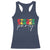 Reggae Party Racerback Tank Top Rastafari Jamaican Palm Tree Music - Wonder Print Shop