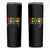 Reggae Party Skinny Tumbler Rastafari Jamaican Palm Tree Music - Wonder Print Shop